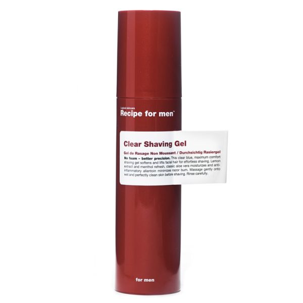 Recipe Clear Shaving Gel 100 ml