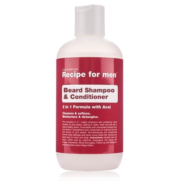 Recipe Beard Shampoo & Conditioner 250ml