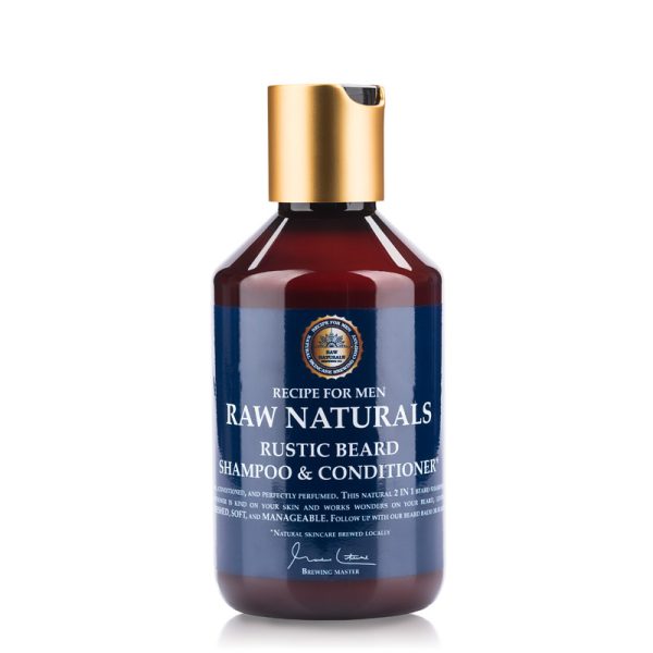 RAW Naturals Rustic Beard Shampoo & Conditioner 250ml