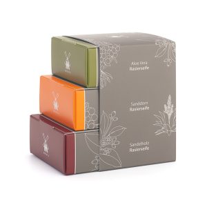 Scheerzeep Trio 65g - Navulverpakking -