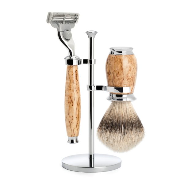 Scheerset - 3-delig - Silvertip - Purist Mach3