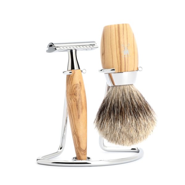Scheerset - 3-delig - Fijndas - Kosmo Safety Razor