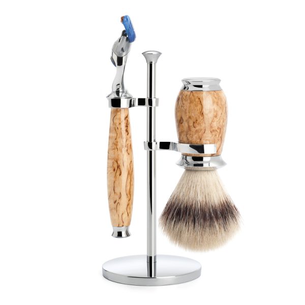 Scheerset - 3-delig - Silvertip Fibre® - Purist Fusion