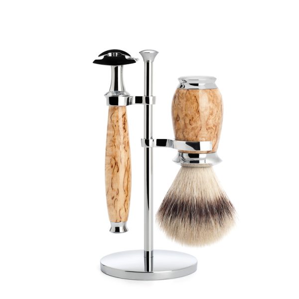 Scheerset - 3-delig - Silvertip Fibre® - Purist SR