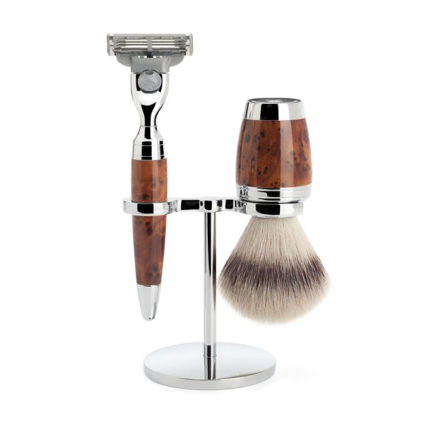 Scheerset - 3-delig - Silvertip Fibre® - Stylo Mach3