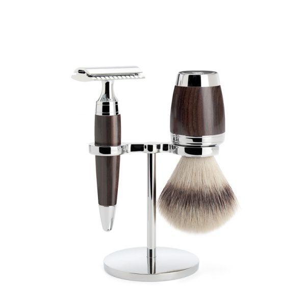 Scheerset - 3-delig - Silvertip Fibre® - Safety razor