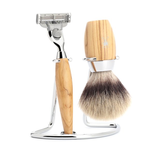 Scheerset - 3-delig - Silvertip Fibre® - Kosmo Mach3