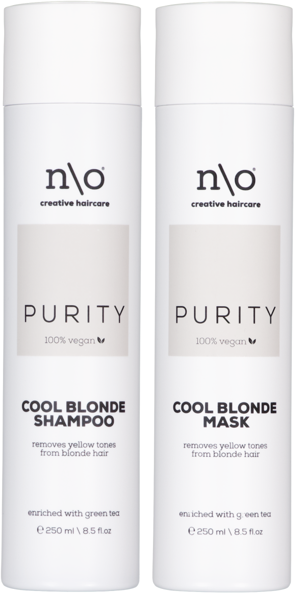 N\O Cool Blonde Shampoo 250ml met N\O Cool Blonde Masker 250ml