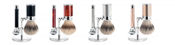 Scheerset Safety razor met gesloten kam