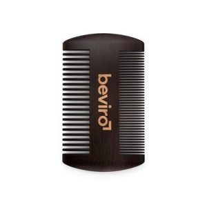 Beviro Pear Wood Beard Comb