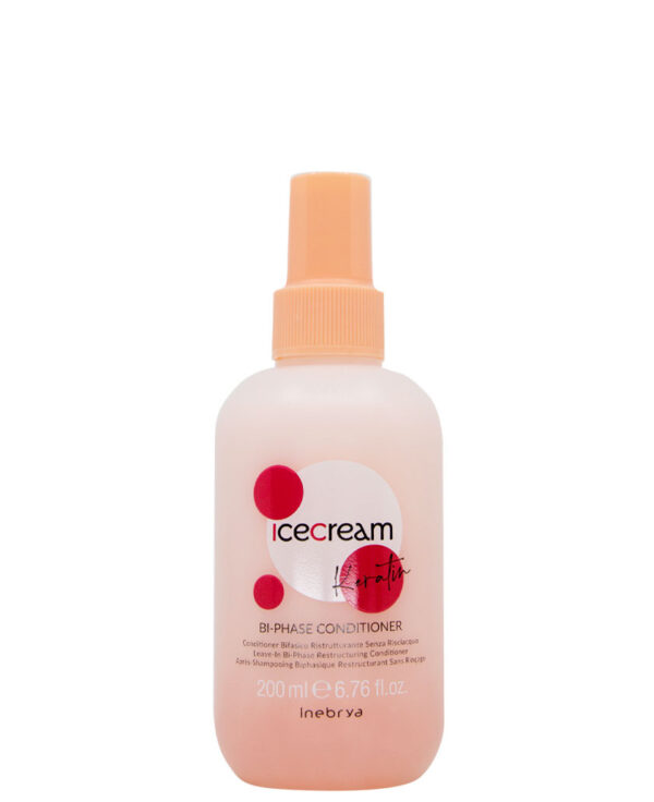 Inebrya Ice Cream Keratin Bi-Phase Conditioner 200ml
