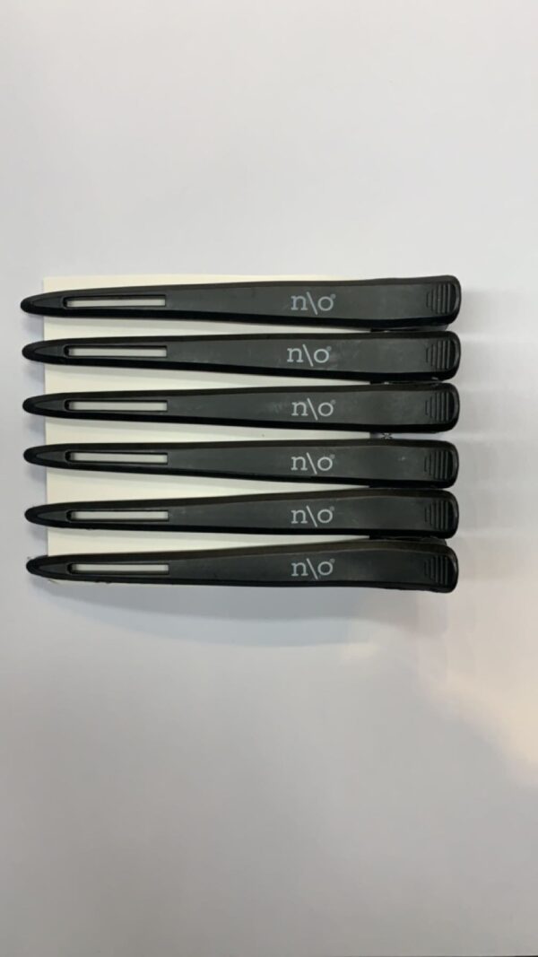 NO Hair Clips Black 6s - Afbeelding 2