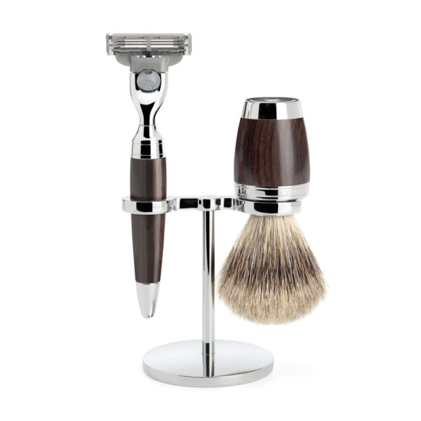 Scheerset - 3-delig - Fijndas - Stylo Mach3 - Afbeelding 2