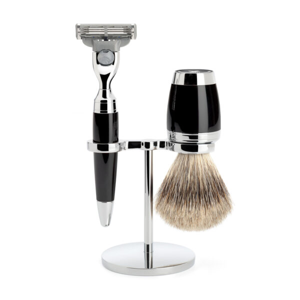 Scheerset - 3-delig - Fijndas - Stylo Mach3 - Afbeelding 4