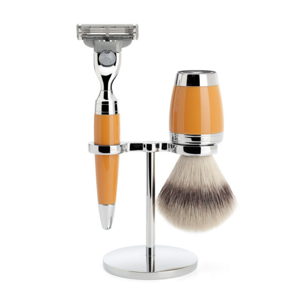 Scheerset - 3-delig - Silvertip Fibre® - Stylo Mach3 - Afbeelding 3