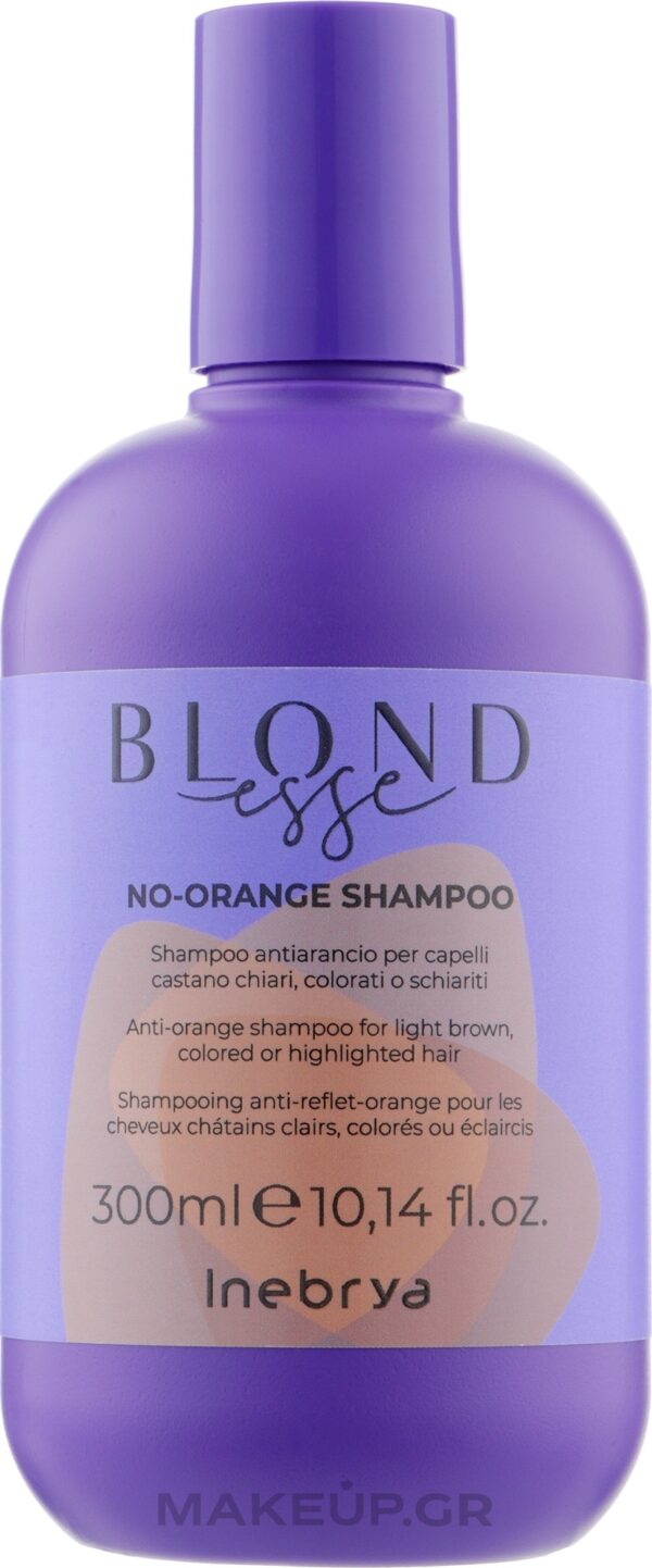 Inebrya Blondesse No-Orange Shampoo 300ml - Afbeelding 2