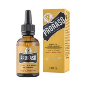 Proraso wood and spice beard oil huile a barbe 30ml