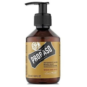 proraso wood and spice baardshampoo 200ml